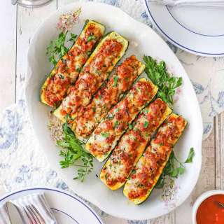 Stuffed Zucchini Boats
