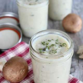 Homemade Cream of Mushroom Soup