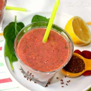 Raspberry Detox Smoothie