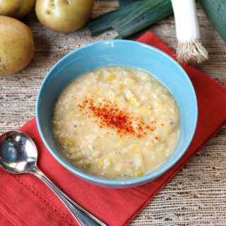 Smoky Potato Leek Soup