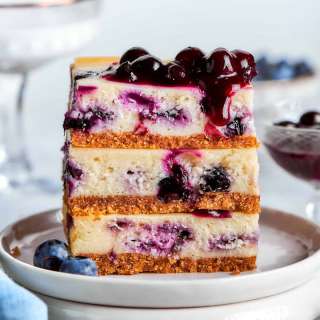 Blueberry Cheesecake Bars
