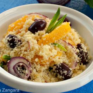 Couscous, Olive and Orange Salad