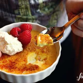Almond Vanilla Bean Crème Brûlée