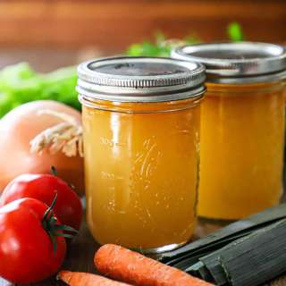 Homemade Vegetable Stock