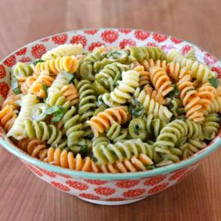 Meyer Lemon Basil Pasta Salad