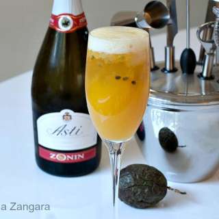 Mango and Passion fruit Cocktail