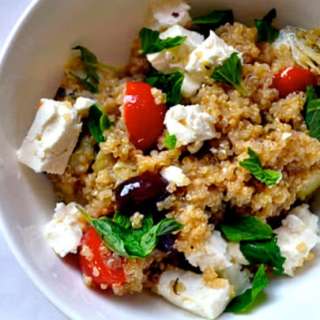 Greek Infused Quinoa Salad