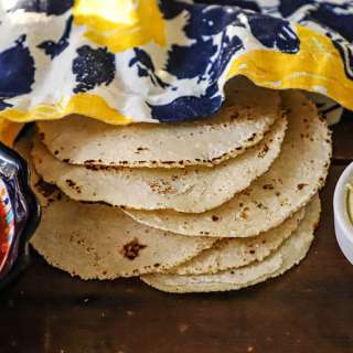 Homemade Corn Tortillas