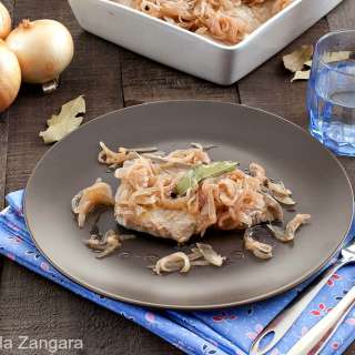 Sweet and Sour Tuna with Onions