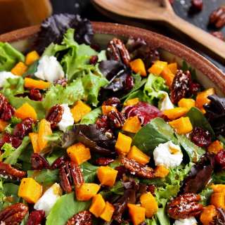 Harvest Salad with Butternut Squash