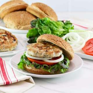Tapenade Turkey Burgers