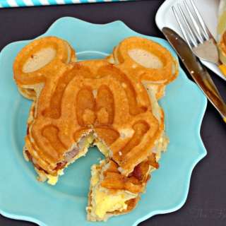 Breakfast Waffle Sandwich