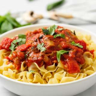 Easy Chicken Cacciatore