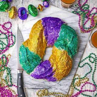 Mardi Gras King Cake