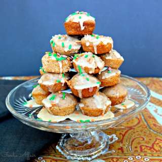 Baked Donut Birthday Cake Tower