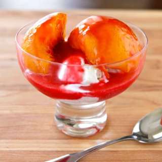 Escoffier’s Peach Melba