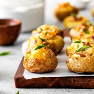 Mini Loaded Baked Potato Bites