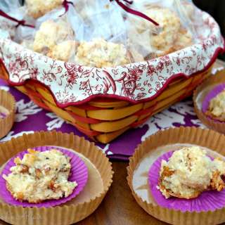 Maple Pecan Coconut Macaroons