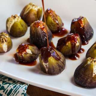 Stuffed Figs with Goat Cheese