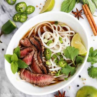 Quick Grilled Beef Pho