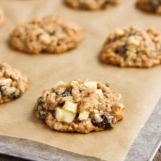 Oatmeal Cookies with Apples, Raisins, and Pecans