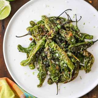 Seared Shishito Peppers