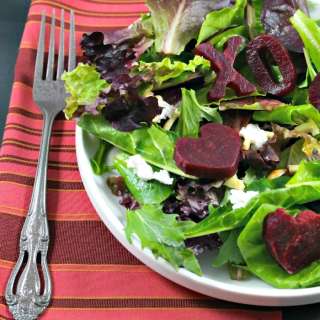 Roasted Beet Salad with Goat Cheese