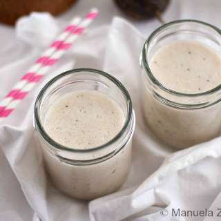 Banana, Coconut and Passion Fruit Smoothie
