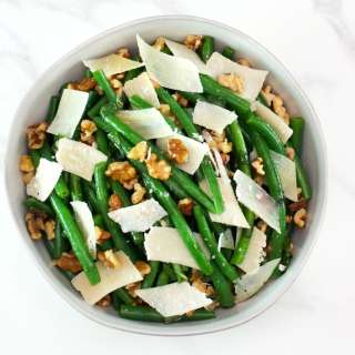 Green Bean Salad with Parmesan and Walnuts