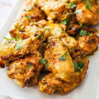 Grilled Curry Chicken Wings