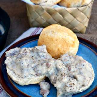 Sausage Gravy and Biscuits Skillet Recipe