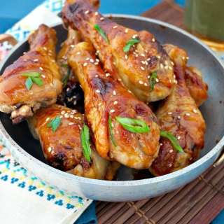 Miso Maple Glazed Chicken