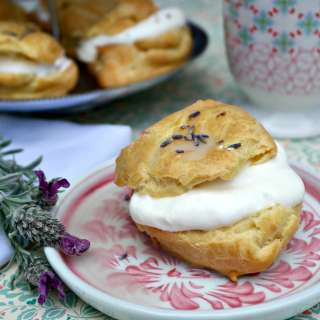 Lavender Cream Puffs