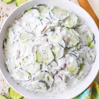 Tzatziki Cucumber Salad
