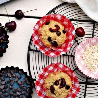 Cherry Chocolate Oatmeal Cups