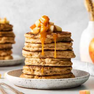 Apple Oat Pancakes