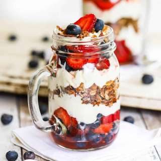 Wild Berry Parfait with Mascarpone