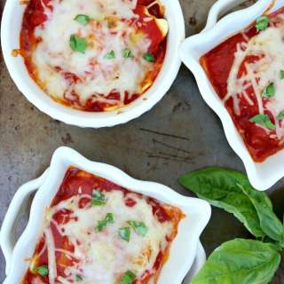 Individual Serving Ravioli Lasagnas