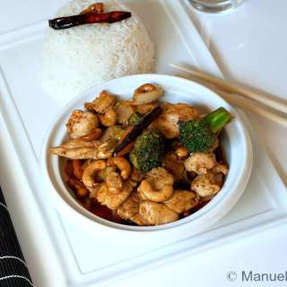 Chicken Stir fry with Cashew nuts