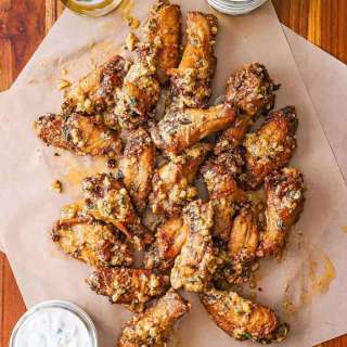 Garlic Parmesan Chicken Wings
