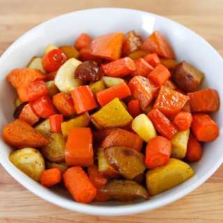 Citrus Honey Glazed Vegetables