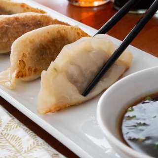 Pork and Cabbage Gyoza (Japanese Dumplings)