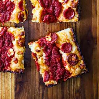 Homemade Detroit-Style Pizza