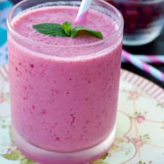 Cranberry Raspberry Smoothie