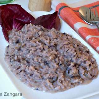 Radicchio and Gorgonzola Risotto