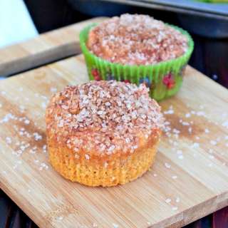 Sweet Potato Muffin Recipe With Cinnamon Crunch Topping