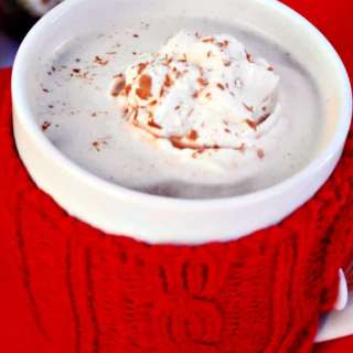 Peppermint Mocha Frozen Whipped Cream