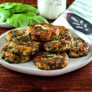 Keftes de Espinaca - Spinach Keftes