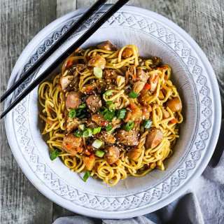 Slow-Cooker Chicken Chow Mein