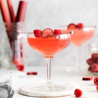 Raspberry Rhubarb Cosmopolitan